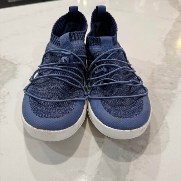 Fitflop Uberknit SlipOn Ghillie Athletic Sneaker Womens8.5 Blue Running Training - Picture 3 of 9